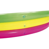 BESTWAY Kids 3 Ring Summer Pool 5ft x 1ft | Inflatable Family Splash Pool