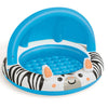 BESTWAY Baby Sun Shaded Pool 3ft 2in x 2ft 2in | Inflatable Infant Splash Pool