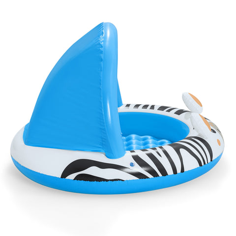 BESTWAY Baby Pool with Sunshade 3ft | Inflatable Infant Pool