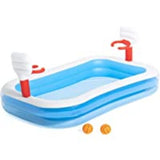 BESTWAY Basketball Play Kids Pool 8ft 3in x 5ft 6in | Inflatable Game Pool Set