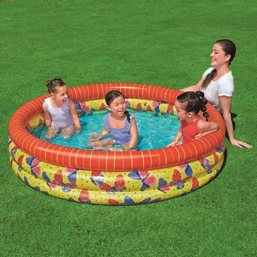 BESTWAY Butterfly Kids Pool 5ft | Inflatable Splash Pool