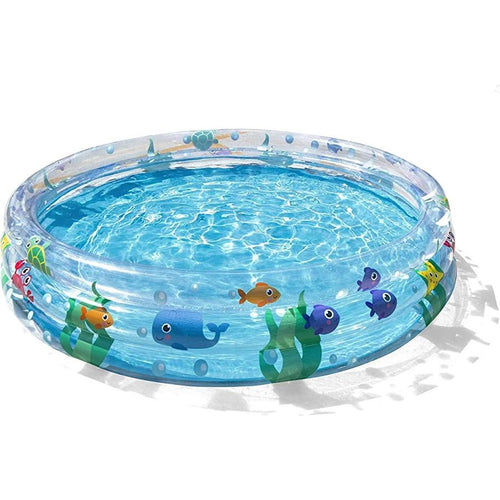 BESTWAY 3 Ring Kids Pool 6ft | Deep Inflatable Splash Pool