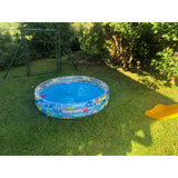 BESTWAY Deep Dive 3 Ring Kids Pool 6ft x 1ft 1in | Inflatable Splash Pool