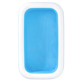 BESTWAY Deluxe Rectangular Kids Pool 10ft x 6ft x 1ft 10in | Large Family Splash Pool