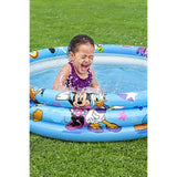 BESTWAY Disney Characters Kids Pool 4ft x 10in | Inflatable Splash Pool