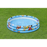 BESTWAY Disney Characters Kids Pool 4ft x 10in | Inflatable Splash Pool