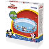 BESTWAY Disney Characters Kids Pool 4ft x 10in | Inflatable Splash Pool