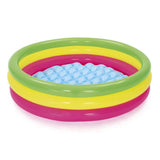 BESTWAY Inflatable Rainbow Kids Pool 3ft 4in x 10in | Mini Splash Pool