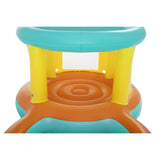 BESTWAY Jumping Bouncer & Paddling Pool 7ft 10in x 4ft 8in x 3ft 4in | Inflatable Play Pool