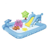 BESTWAY Kids Aquarium Pool Centre 7ft 10in x 6ft 9in x 2ft 10in | Inflatable Water Play Center