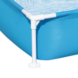 BESTWAY Kids Frame Pool 4ft x 4ft x 1ft | Durable Splash Play Pool