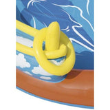 BESTWAY Lava Lagoon Safe Play Centre Pool 8ft 8in x 8ft 8in x 3ft 5in | Kids Inflatable Water Play Center