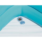 BESTWAY Kids Play Pool with Sunshade 4ft 10in x 4ft 10in x 4ft | Inflatable Shaded Splash Pool