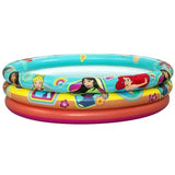BESTWAY Princess Characters Kids Pool 4ft x 1ft | Inflatable Splash Pool