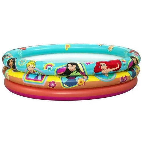 BESTWAY Princess Characters Kids Pool 4ft x 1ft | Inflatable Splash Pool