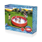 BESTWAY PVC Kids Play Pool 4ft x 10in | Inflatable Splash Pool