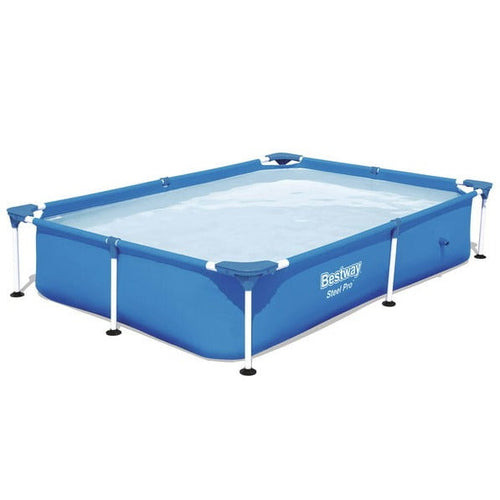 BESTWAY Rectangular Durable Splash Pool 9ft 10in x 6ft 7in x 2ft 2in | Above Ground Family Pool