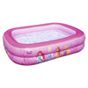 BESTWAY Princess Soft Edge Rectangular Kids Pool 6ft 7in x 4ft 9in x 1ft 7in | Inflatable Pool