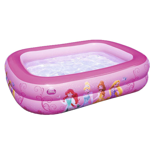 BESTWAY Princess Soft Edge Rectangular Kids Pool 6ft 7in x 4ft 9in x 1ft 7in | Inflatable Pool