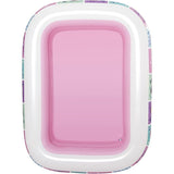 BESTWAY Princess Soft Edge Rectangular Kids Pool 6ft 7in x 4ft 9in x 1ft 7in | Inflatable Pool