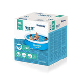 BESTWAY Round Fast Set Expansion Pool 8ft x 2ft | Easy Setup Family Pool