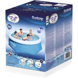 BESTWAY Round Ground Pool for Kids 12ft x 2ft 6in | Above Ground Family Pool