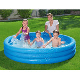 BESTWAY Round Kids Swimming Pool 6ft x 1ft 1in | Inflatable Splash Pool