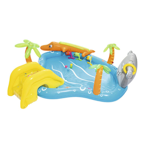 BESTWAY Sea Life Play Centre Pool 9ft 2in x 8ft 5in x 2ft 10in | Kids Inflatable Water Play Center