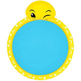 BESTWAY Smiley Face Sprayer Kids Pool 5ft 5in x 4ft 9in | Inflatable Splash Pool with Sprinkler