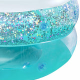 BESTWAY Sparkle Shell Kiddie Pool 4ft 11in x 4ft 2in x 1ft 5in | Inflatable Splash Pool