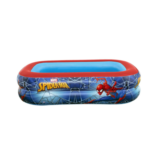 BESTWAY Spider-Man Soft Edge Kids Pool 6ft 7in x 4ft 9.5in x 1ft 7in | Inflatable Family Pool