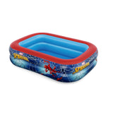 BESTWAY Spider-Man Soft Edge Kids Pool 6ft 7in x 4ft 9.5in x 1ft 7in | Inflatable Family Pool