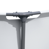 BESTWAY Steel Frame Pool with Filter Pump 15ft x 4ft | Above Ground Family Pool