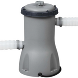 BESTWAY Steel Frame Pool with Filter Pump 15ft x 4ft | Above Ground Family Pool