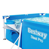 BESTWAY Steel Pro Detachable Kids Pool 13ft 1in x 6ft 11in x 2ft 8in | Above Ground Family Pool