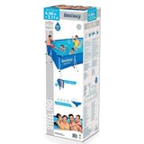 BESTWAY Steel Pro Detachable Kids Pool 13ft 1in x 6ft 11in x 2ft 8in | Above Ground Family Pool