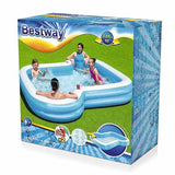 BESTWAY Sunsational Family Pool 10ft x 9ft x 1ft 6in | Large Inflatable Swimming Pool