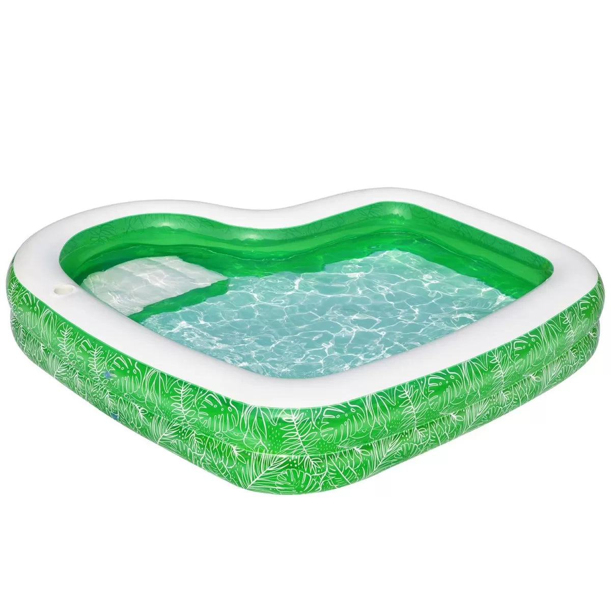 BESTWAY Tropical Family Paradise Pool 7ft 7in x 7ft 7in x 1ft 8in | Inflatable Family Pool