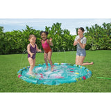 BESTWAY Underwater Sprinkler Splash Pad 5ft 5in | Kids Fountain Play Pool