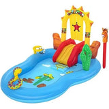 BESTWAY Wild West Play Centre Pool 8ft 8in x 6ft 2in x 4ft 7in | Kids Inflatable Water Play Center