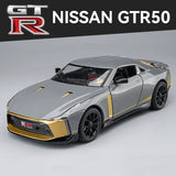 Nissan GTR-50 1:24 Diecast Model Car – Lights & Sound Pull-Back