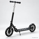 Black Big Wheel Foldable Kick Scooter for Kids