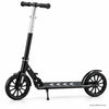 Black Big Wheel Foldable Kick Scooter for Kids