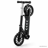 Black Big Wheel Foldable Kick Scooter for Kids