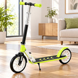 Black Big Wheel Foldable Kick Scooter for Kids