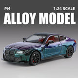 BMW M4 IM Diecast Model Car – 1:24 Scale with LED Lights