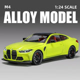 BMW M4 IM Diecast Model Car – 1:24 Scale with LED Lights