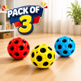 Bouncy Ball for Kids – Anti-Fall Moon Shape (Random Color)
