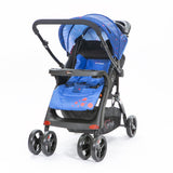 Baby Stroller – Royal Blue (Newborn to 4 Years, Holds 18kg)