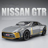 Nissan GTR-50 1:24 Diecast Model Car – Lights & Sound Pull-Back
